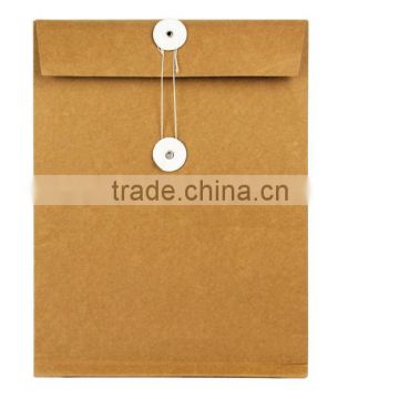 (Hot sale) simple design document paper bag/ kraft paper envelop cheapest price wholesale manufacturer