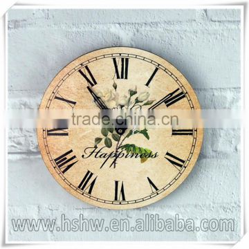 MDF sublimation wall clock For heat transfer Free samples