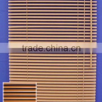 PVC Venetian Blind with wood effect