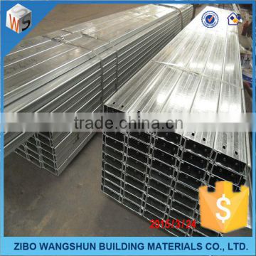 Q235 galvanized channel barcket for roofing system