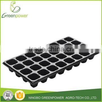 PS cell seed tray with holes for garden supplier on sale
