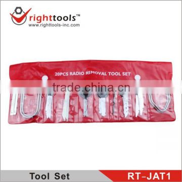 Right Tools RT-JAT1 auto tools 20pcs Radio Removal Tool Set