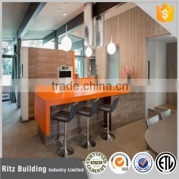 Factory price kitchen cabinet laminate materials with Mfc finished