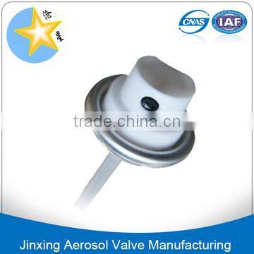 Hair spray aerosol valve and actuator