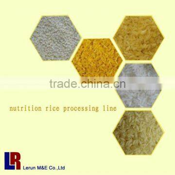 Single Screw Extruder Artificial Rice Process Line Machine