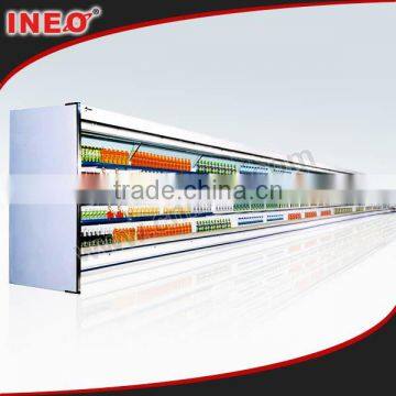 Vertical Supermarket Commercial Display Cooler/Open Top Beverage Cooler/Open Beverage Display Cooler