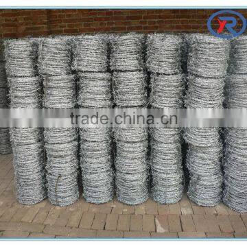 china Galvanized Barbed wire fencing