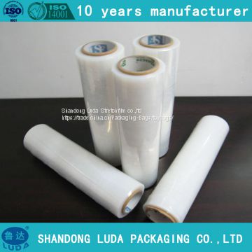 Advanced smooth LLDPE tray plastic stretch wrap film