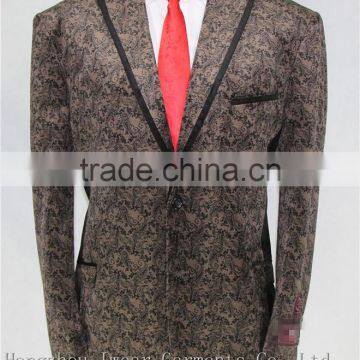 MAN'S FASHON DESIGNED SUITS,JACQUARD PATTERN