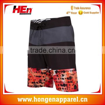 Hongen apparel custom school swimming team own brand swimwear / swim team swimming shorts