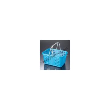 Plastic shopping basket mold