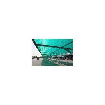 Dark Green Sun Shade Hdpe Netting For Parking Lot 85gsm - 300gsm