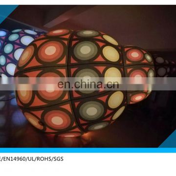 conch shell led inflatable light helium balloon in cheap price