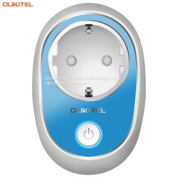 Oukitel P2 WiFi Smart Plug, Mini Smart Ourtlet Wireless Remote Control Outlet Timer