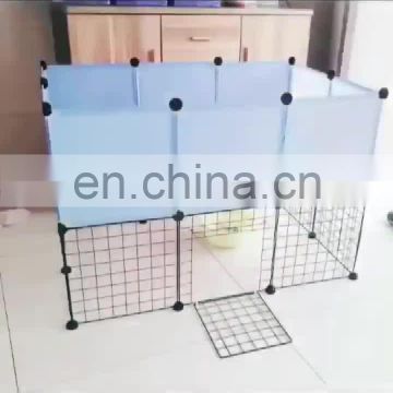 Square Capping Pet Cage Doghouse Cat Iron Cage Rail Fence High-End OEM and ODM Pet Supplier