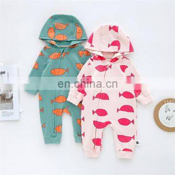 Amazon Hot Sale Skin-friendly Baby Clothing Baby Rompers for Girls and Boys