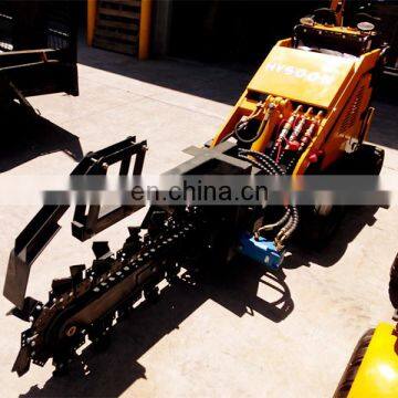 mini track trenching machine