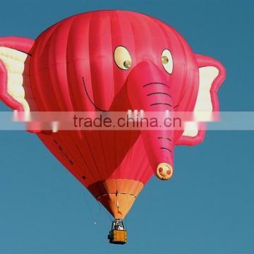 Pink inflatable helium elephant balloon for advertising