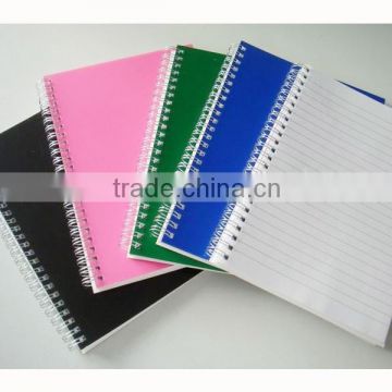 a4 plastic cover rings binder spiral notebooks