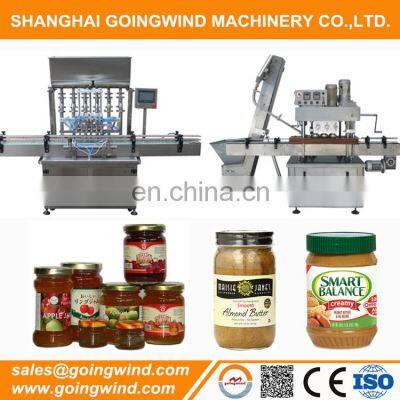 Automatic jam packaging machine auto peanut butter filler sealer nut sauce bottle filling machines cheap price for sale