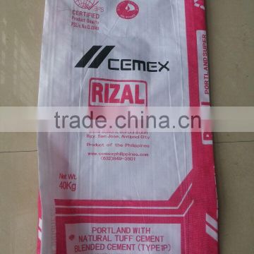 white cement sack/cement price per bag/bag for cement