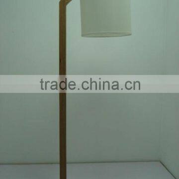 Hot sale modern design home wooden floor lamp wooden floor light