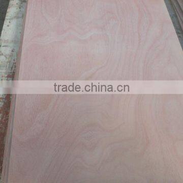 okoume veneer faced plywood for furniture and decoration