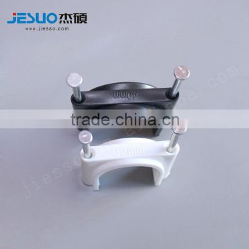 Double Nail Flat Cable Clips, electrical wire Cable Clip ,plastic Cable clip