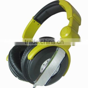 2014 hot selling good quality studio stero DJ foldable headsets