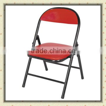 Simple PU leather with Metal Tube kids folding chair BS-105