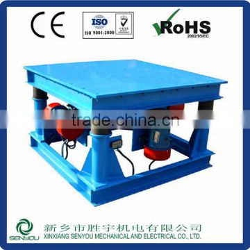 SENYOU Hot electric shaking table vibrating table for cement;Vibrating machine