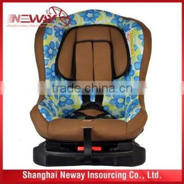 Eu standard baby car safety seat with RECR44/04 certification
