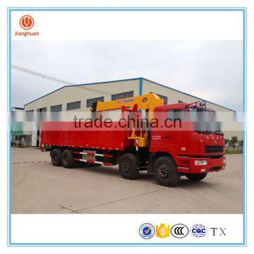 China supplier 14 ton big mobile crane/man crane truck