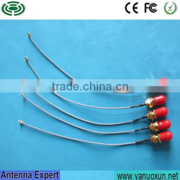 ISO9001:2008 50 ohm Cable Pigtail Antenna Cable , RF Pigtail Cable