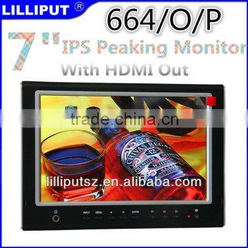 Lilliput 664/O/P 7" Camera-top monitor with Level meter for DSLR