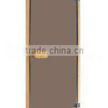 bronze tinted glass,cedar frame,80x190cm (KD-7083)