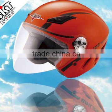 DOT ECE motorcycle open-face helmet