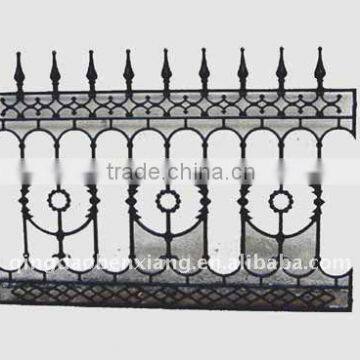 wrought iron fence,stairing,gate,guardrail etc.as decorated