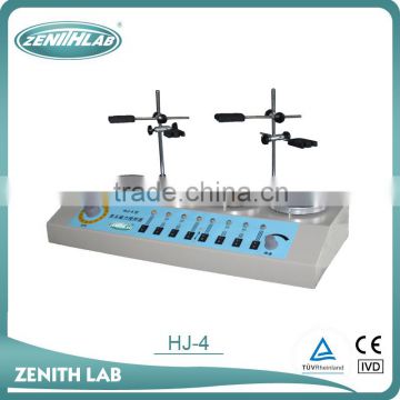 Laboratory high temperature Four/Six-in-one magnetic stirrer with heating HJ-4A