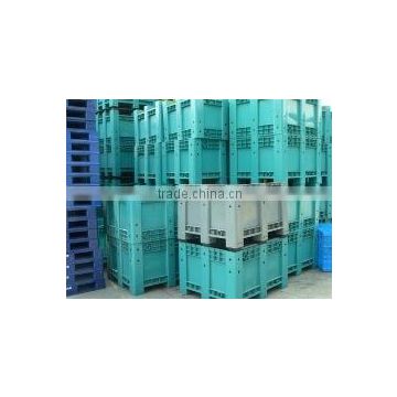 Bottom price Plastic Bulk container1200*1000*760mm