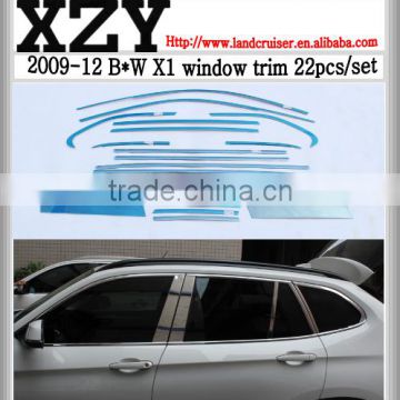 2009-12 B*W X1 window trim .window trim for x122pcs/set