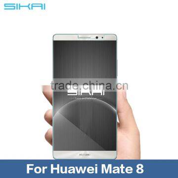 Promotion Anti Fingerprint Anti Scratch 9H 0.2MM Tempered Glass Screen Protective Film For Huawei Mate 8 Mobile Phone Glass Film