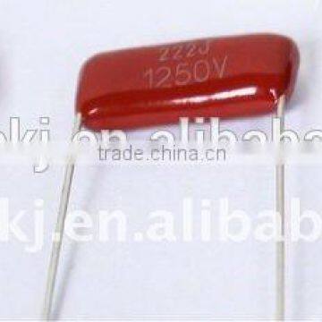 Modern Design 222J 1250V Metallized Poly Film Electronc Capacitor