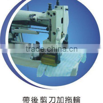 double needle picoting machine with puller