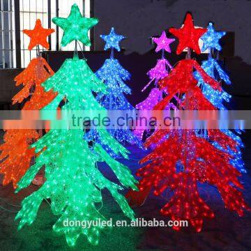 Height 200cm christmas decoration outdoor xmas tree with lights