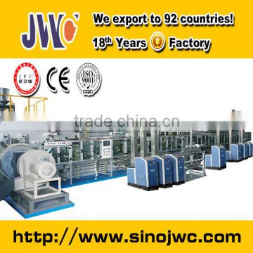 Factory of disposable baby diaper making machine price