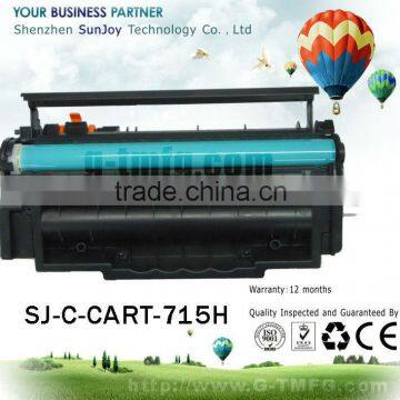 CART715H high quality products toner cartridge for Canon LASERSHOT LBP3370