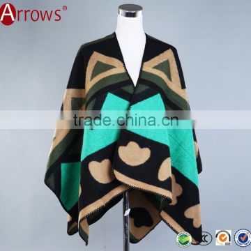 2015 Popular Ladies Women Wool Velvet Shawls and Wraps Coat Outfit