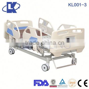 KL001-3 ABS X-ray available electric ICU equipmnt,Electric ICU hospital bed with X-ray function,Automatic Bed