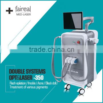 Factory Price Promotion Advanced 3 Handles Permanent Hair Removal IPL Shr Machine